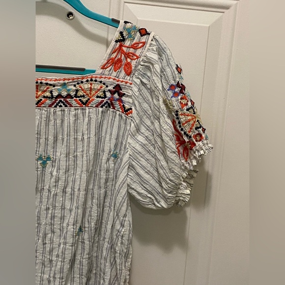 Johnny Was Workshop Peasant Top - Picture 13 of 14